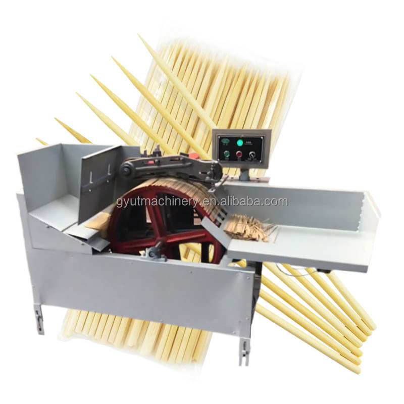 Bamboe schoonheid en nagel hoofd cuticle pusher remover maken machine hout stok scherpmachine met scherper