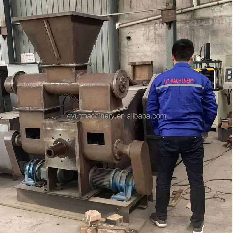1000 kg per uur pers Ram type Mechanische stempen Hout Briquette Rod Press Machine