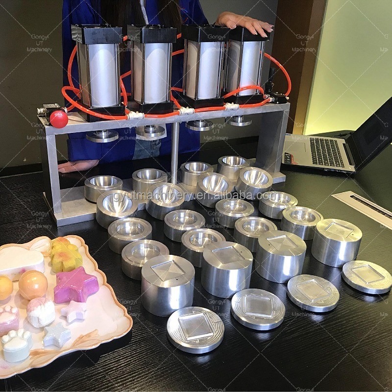 Dual Press Shampoo Bar Bath Bomb Maker Grootte van eindproducten volgens uw behoeften