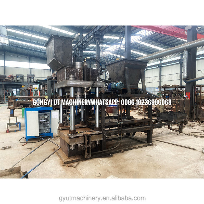 650 Gms Cocopeat Press Volledig Automatische Continuous Type Coir Pith Compactering Machine