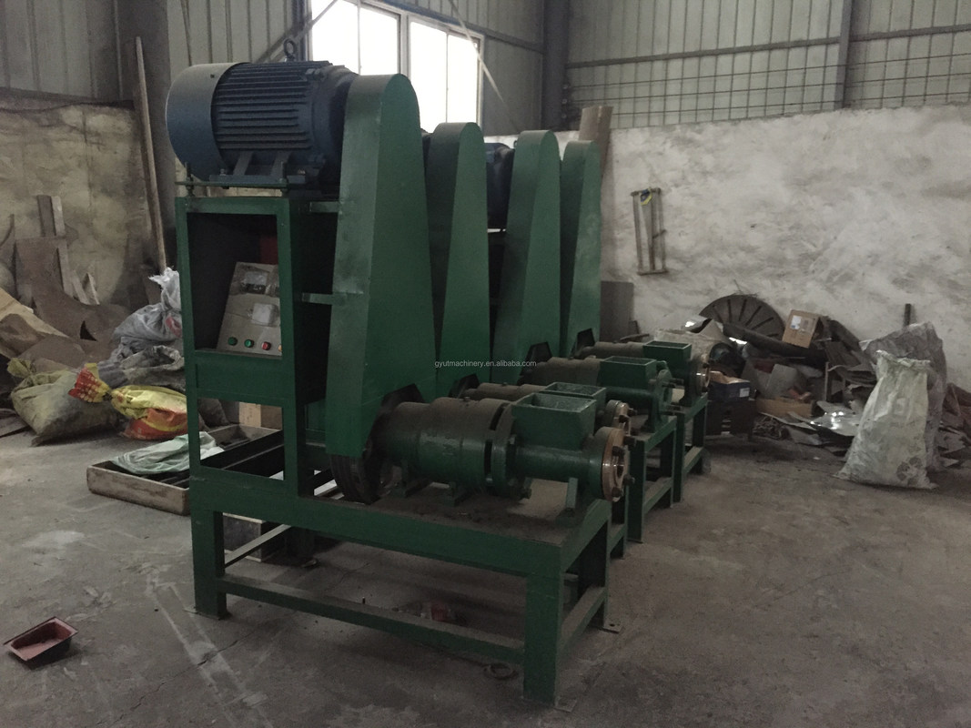 1750*1250*680 Spanning 380v Bagasse Suikerriet Houtskool Briquette Press Machine Plant