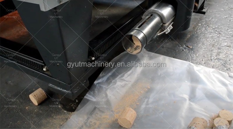 2024 Sauwstof Biomassa Briquette Maker met 380v Spanning en Hydraulische Pers