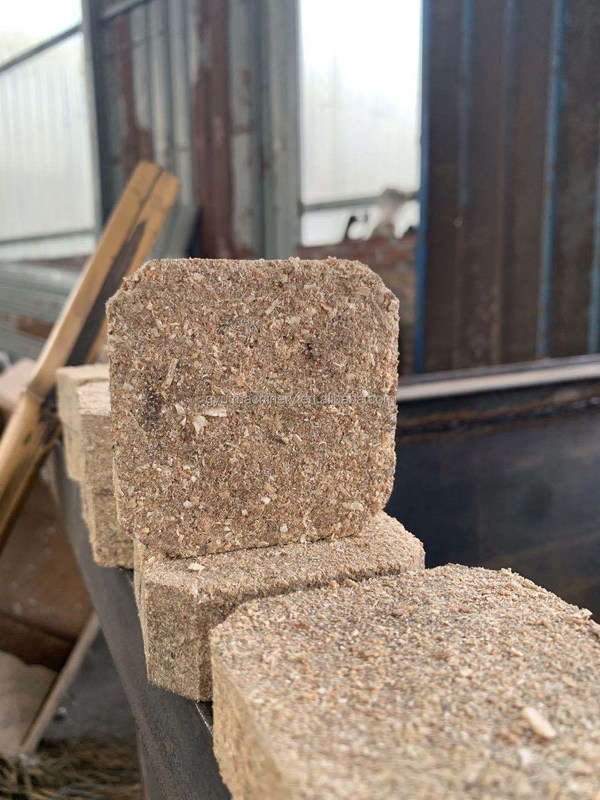 Spanning 380v Compressed COCO-PEAT Brick Making Machine voor kokosvezel blokpers