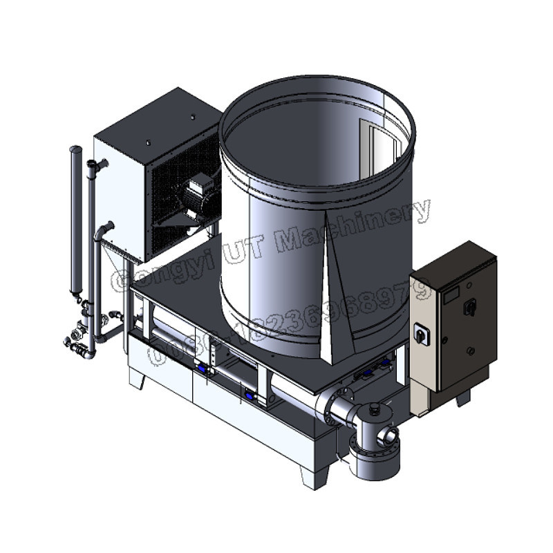 Biomassa vaste brandstof Houtzaagstof Briquette persmachine voor productie-installatie