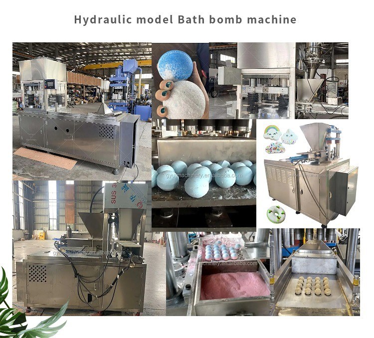 Gepersonaliseerde vorm Mini Pneumatische / Hydraulische Aroma Bath Bomb Press Mold Machine voor thuis