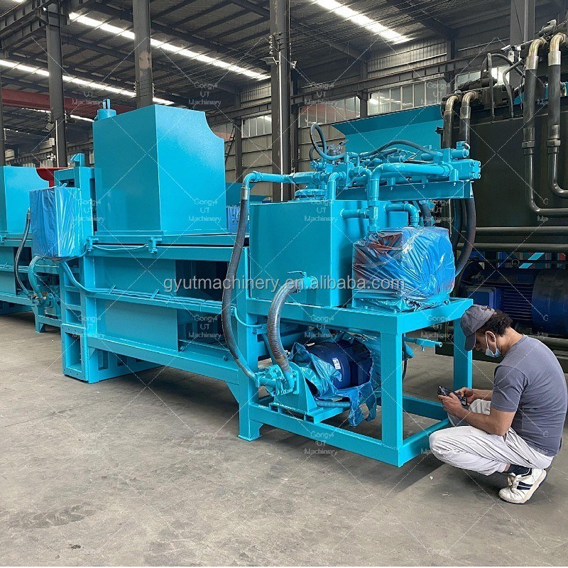 80-120 Balles Capaciteit Baling Press Machie De beste oplossing voor houtspriet Bedden