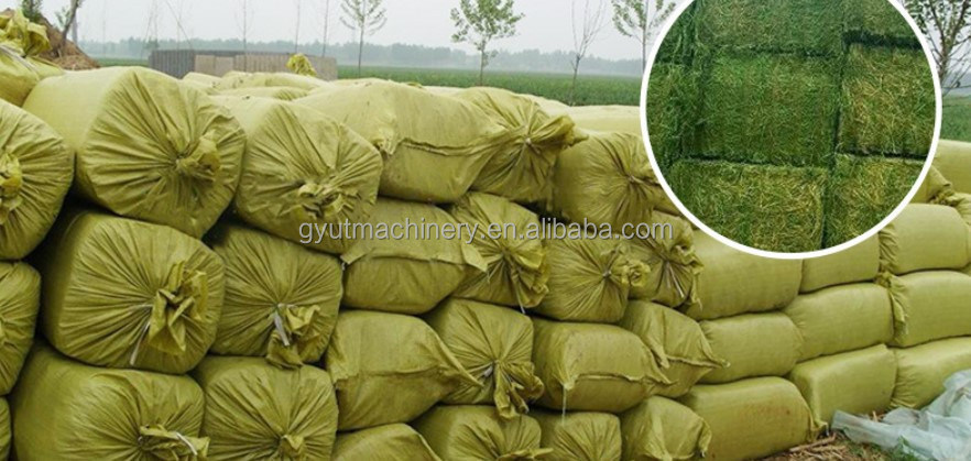 80-120 Balles Capaciteit Baling Press Machie De beste oplossing voor houtspriet Bedden