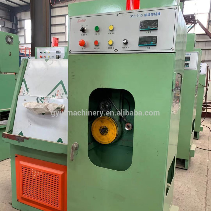 Machine voor het trekken van draad van koolstofarme staal met wolfraamcarbidecoating en een motor van 7,5 kW