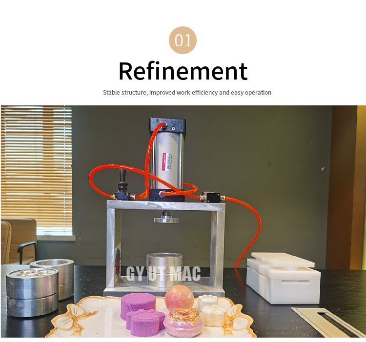 Op maat gemaakte verschillende maten badballen bommen Multi-press badbom maken machine ISO