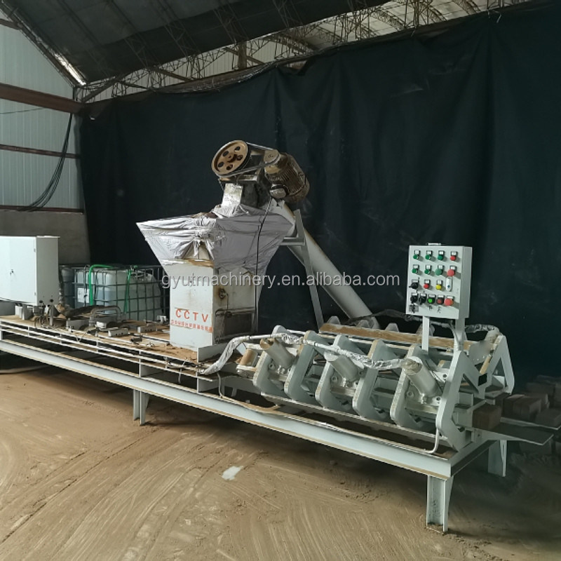 650gms Brick Press Machine voor in Ghana Ronde vorm Volledig automatisch Een jaar garantie