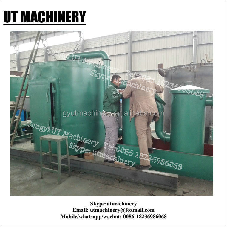 Machines voor het maken van biochar/Retorting Biochar Houtskoolmachine voor milieuvriendelijke productie