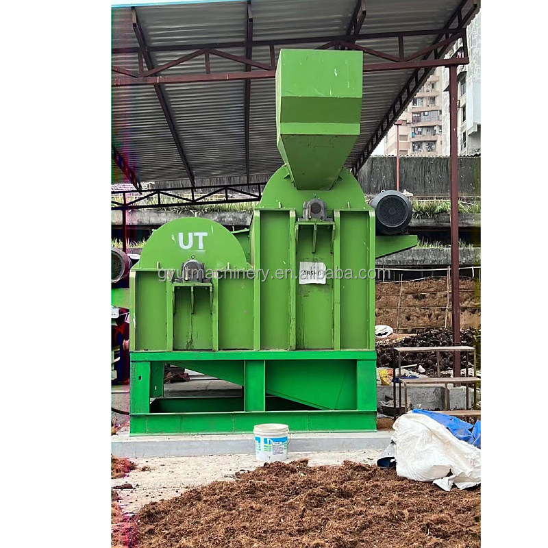 120-500 kg per uur Capaciteit Coconut Fiber Coir Open zijde machine voor maatmatrassen