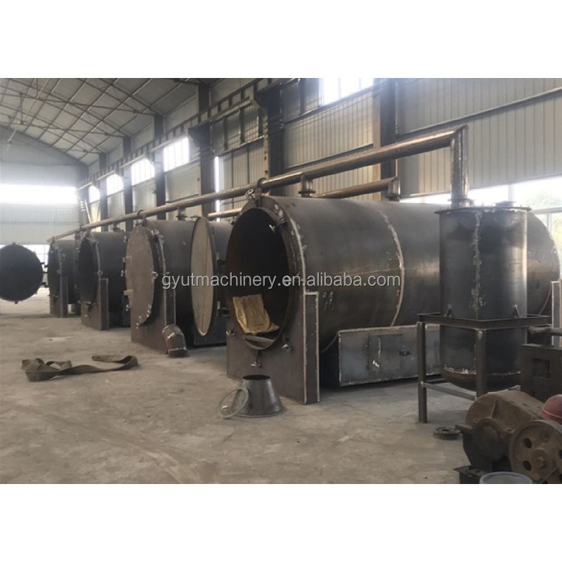 Houtverkoolingsoven voor houtskool 4-8 uur verkoolingstijd Geen roken