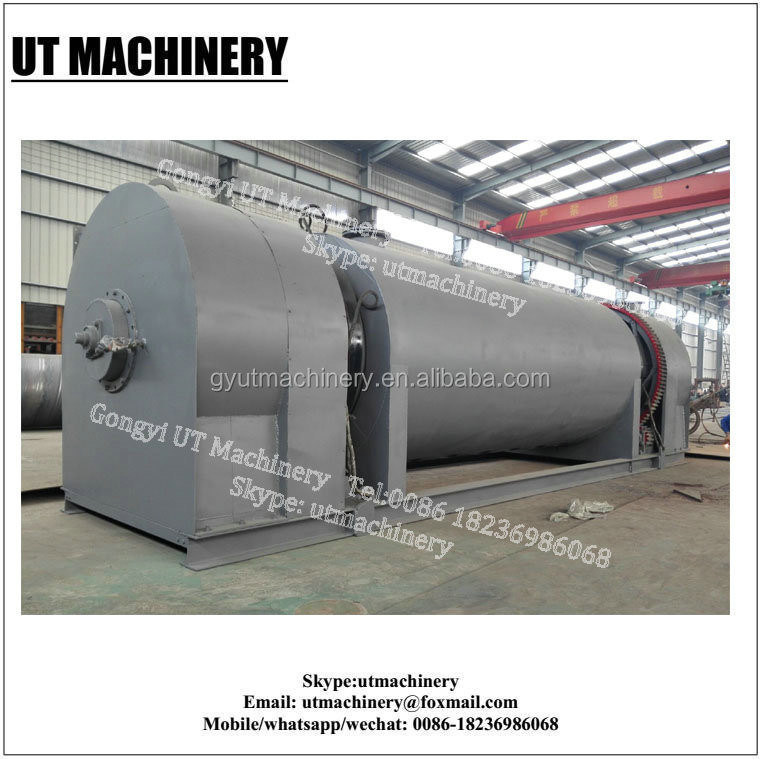 7.5kw 0,75 Kokosschelverkoolingsoven voor grootschalige houtskoolproductie