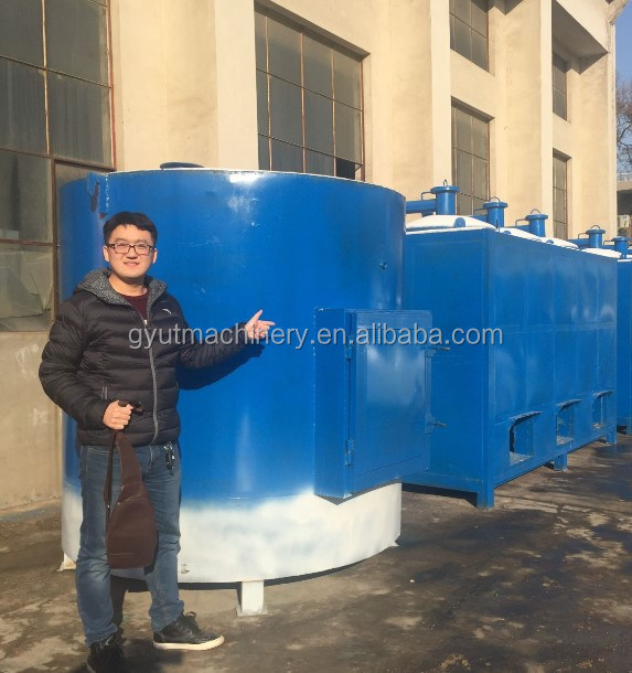 850 KG Biomassa Houtskool Briquette Machine Productielijn voor Houtskool Productie