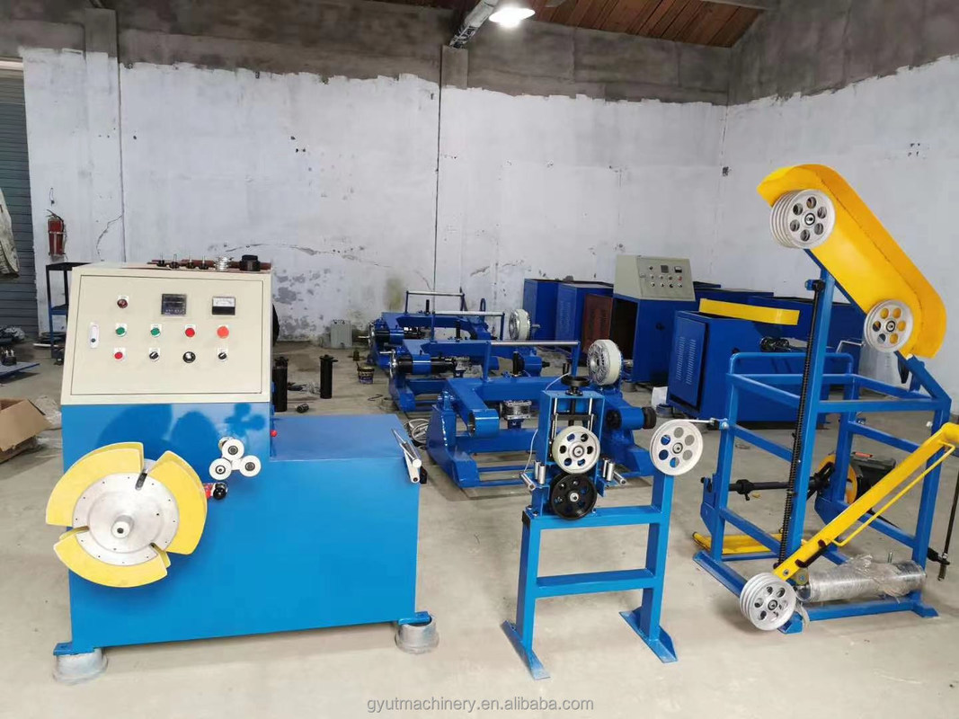 2.2kw motor- en aandrijfsdraadkabelwikkelmachines voor draad met een diameter van minder dan 10 mm2