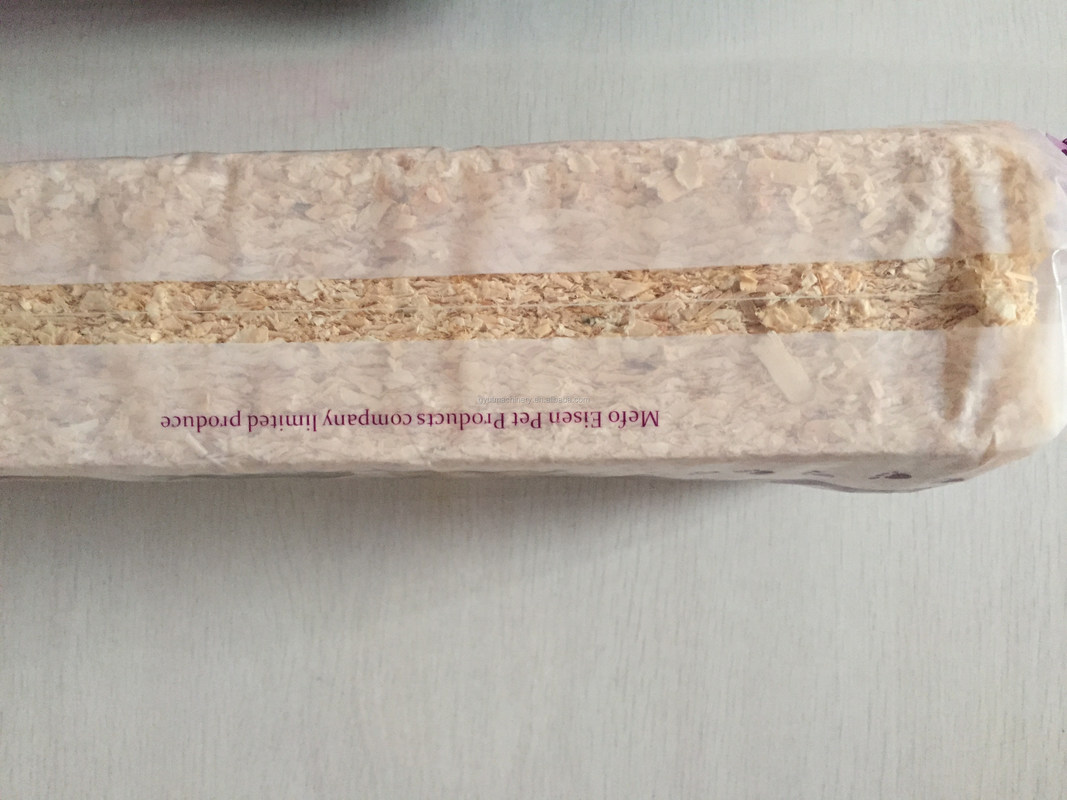 Makkelijk te bedienen houtsplinten zaagstofbaler machine voor hamster bedden multi functie