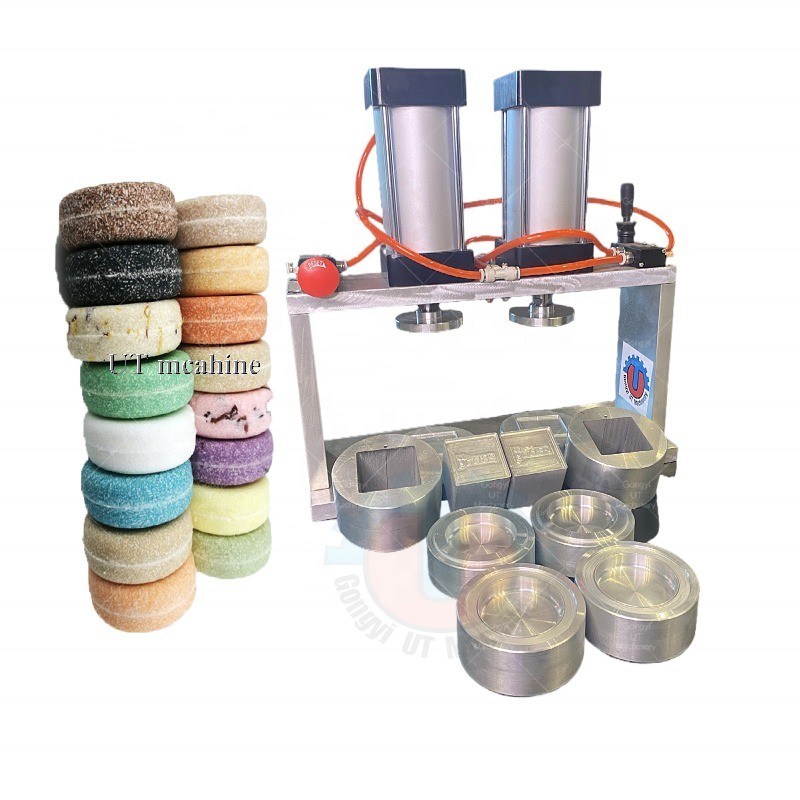 55 kg gewicht UT Machinery Fizzy Bombs Making Machine voor de professionele productie van badbommen