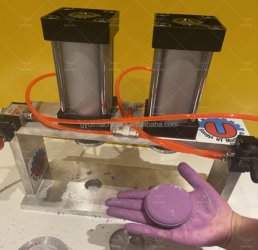 Eenvoudige bediening Bath Bomb Press Machine voor het drukken van shampoo bars voor betaalbare kosten