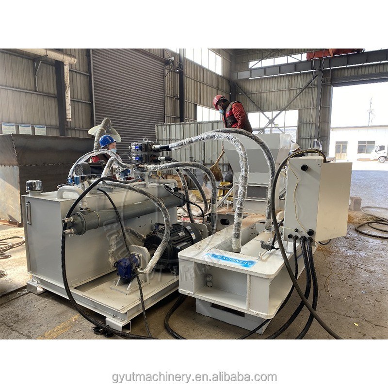 5 kg voedingsgrootte Hydraulische coco turf blokpersmachine Horizontaal type voor blokken