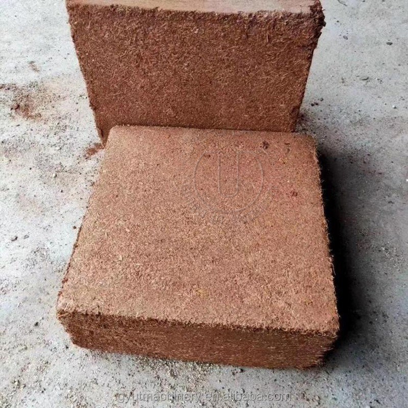 650 g 5 kg blokken Coco-torfverwerkingsmachine met aanpasbare kleurpersonalisatie