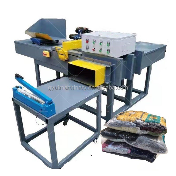 380*150*70 mm Balen Grootte Afvalkleding Baler Rags Baling Press Machines voor recycling