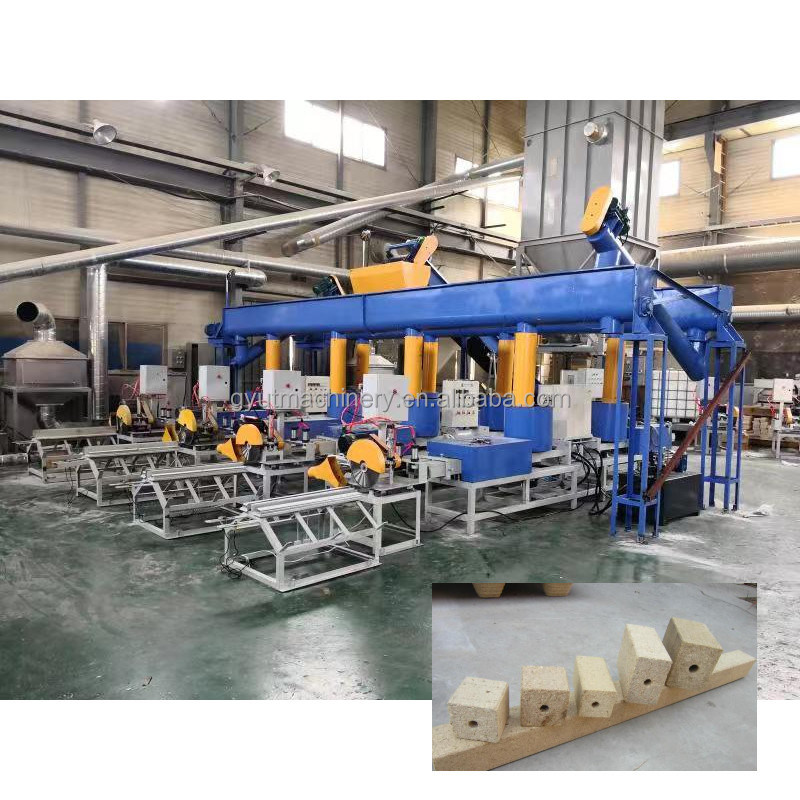 Houtbewerkingsproces Finger Joint Press Machine 2024 voor automatische productie van houten pallets