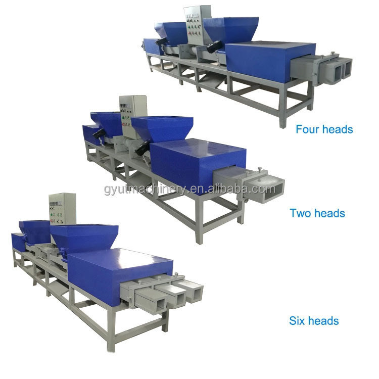 Hoog vermogen en gemakkelijk te bedienen Hot Press Houten Euro Sawdust Block Palet Machine