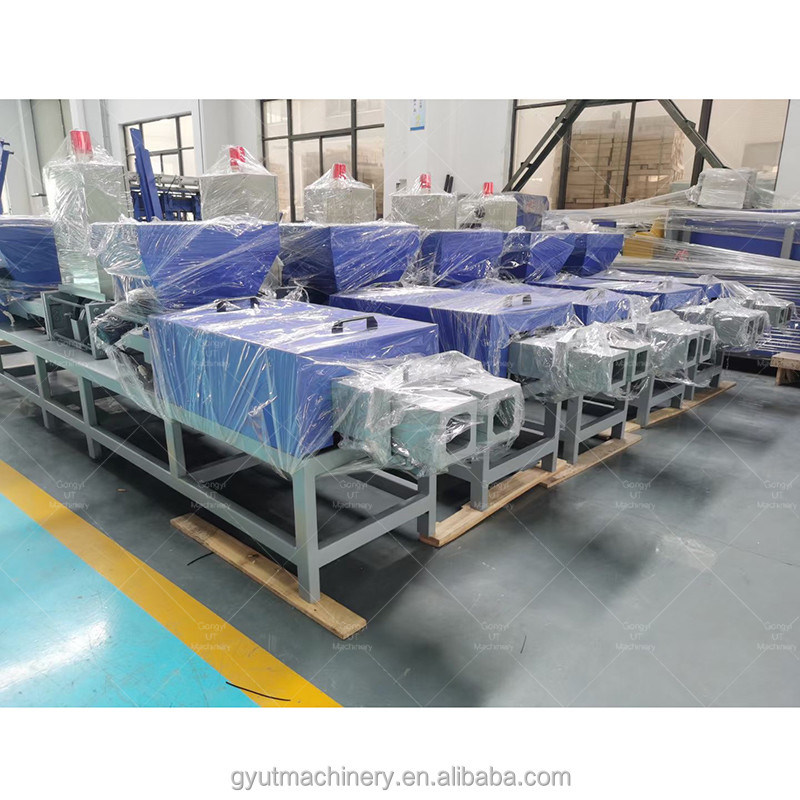 90 mm * 90 mm Vinger Joint Press Houtspannen Splinters Palet Voeten Block Maker Machine Made