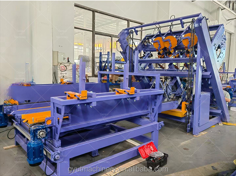 2024 Euro Houten Palet Productie Lijn Automatische Nagelmachine en Finger Joint Press