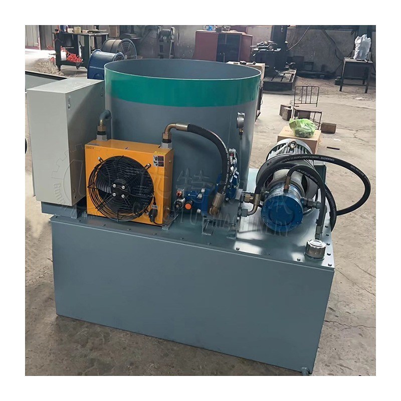 Piston type hydraulische saagschaarbrikettepers voor ronde en vierkantvorm