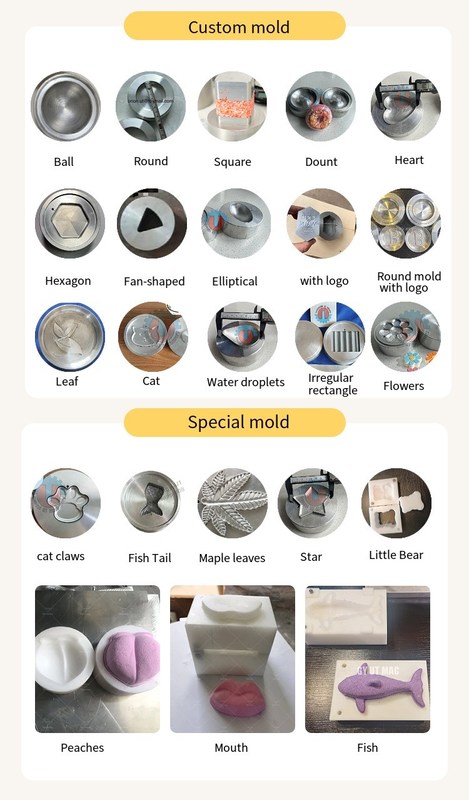 Volledige auto-industrie Hydraulische zeep bad bom maken machine voor thuis en stempen punch