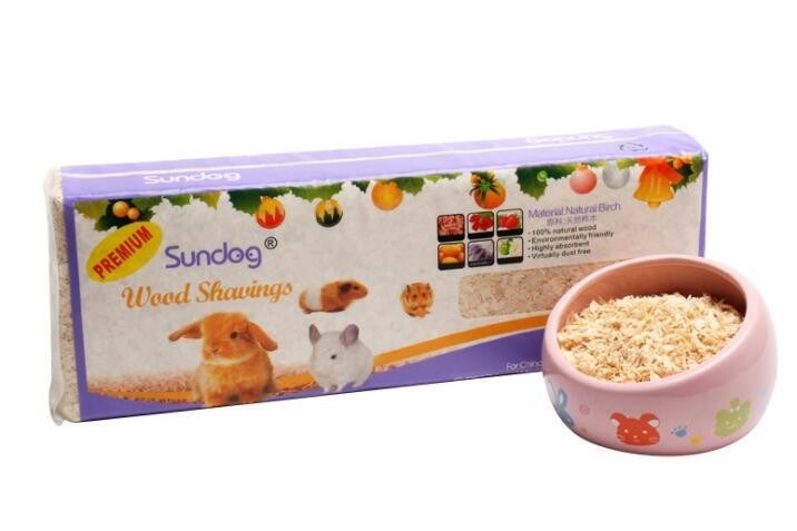 Hoog doorlaatvermogen houtzaagstof splijten baler pers zakmachine voor paardenbedden