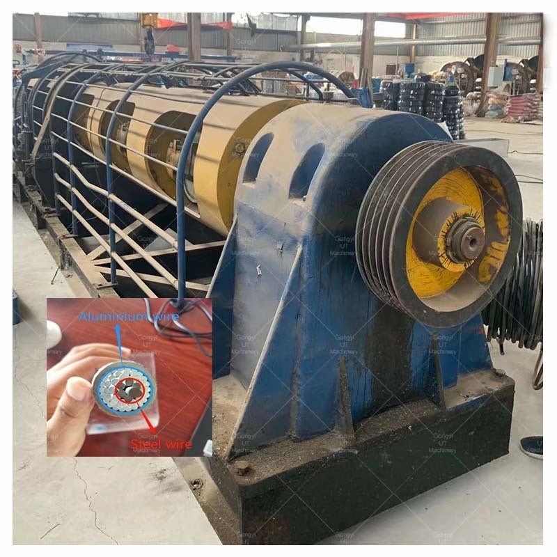 28kw stroomvoorziening tweedehands PC draadstrengmachine voor koperdraad in Pakistan