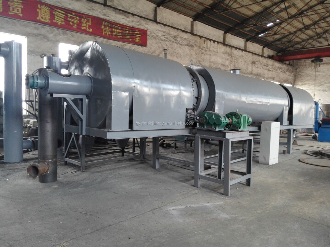 15kw Multi Function Biocarbon Carbonization Stove voor het maken van BBQ Houtskool met behulp van houtblokken