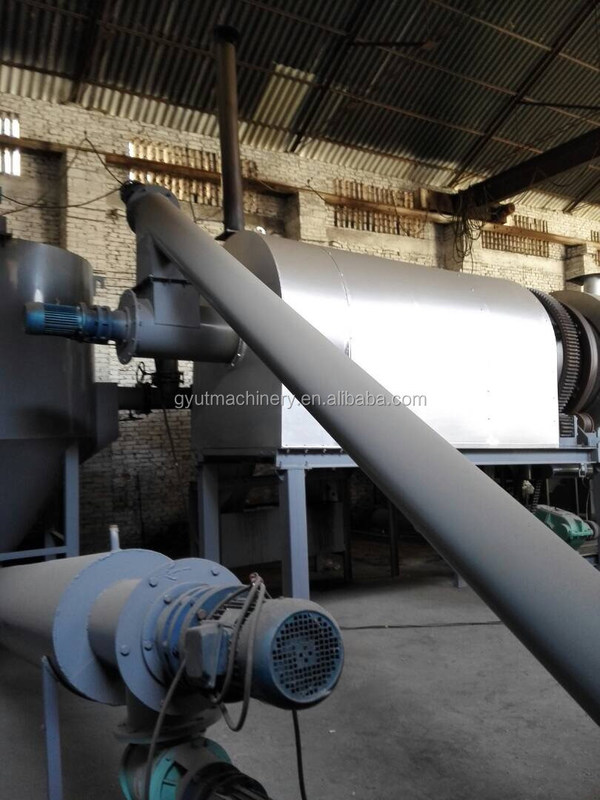 15kw Multi Function Biocarbon Carbonization Stove voor het maken van BBQ Houtskool met behulp van houtblokken