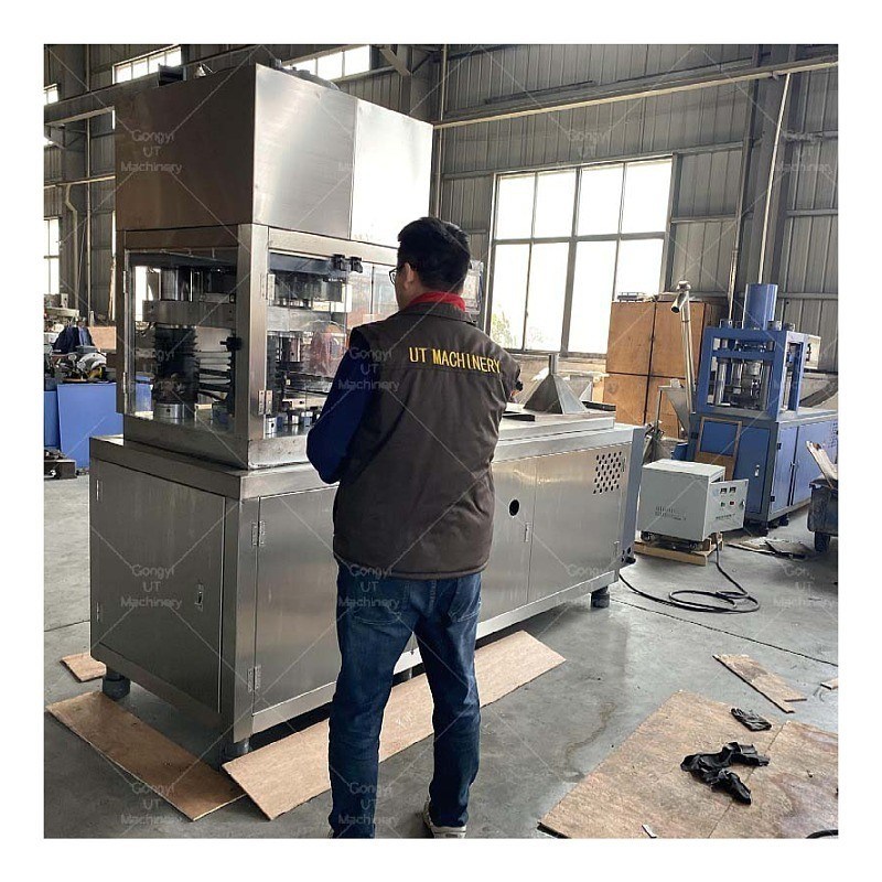 Semi-geautomatiseerde shampoo bar blok stoombad boom bom bad douche pers maken vorm machine