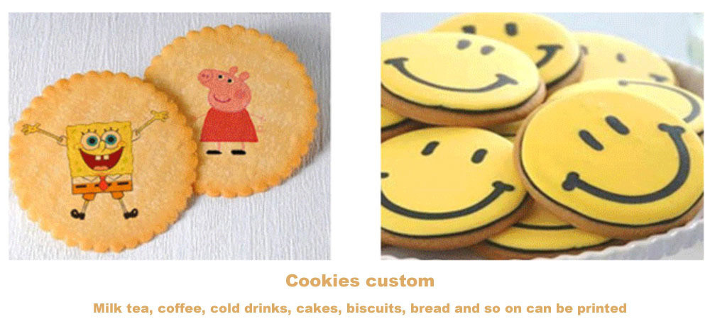 Voedsel- en drankwinkels profiteren van multifunctionele koffieprinter 3D-printer voor eetbare voedingsmiddelen