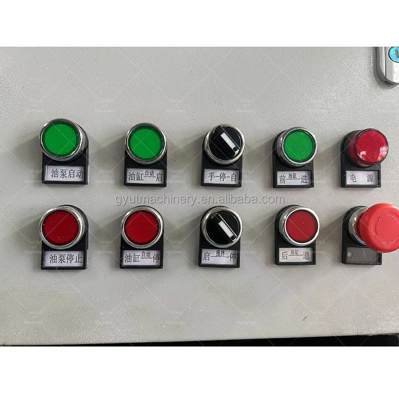 65 mm hydraulische hout biomasse zuigerpers met 380/220 spanning en onderdelen