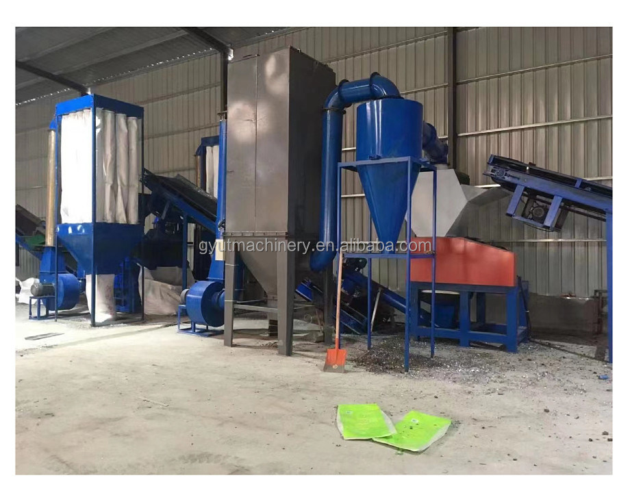 Aluminium Plastic Pulverizer Mill Pelletizing Granulating Line voor Medische Blister Packages