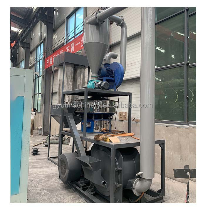 Aluminium Plastic Pulverizer Mill Pelletizing Granulating Line voor Medische Blister Packages