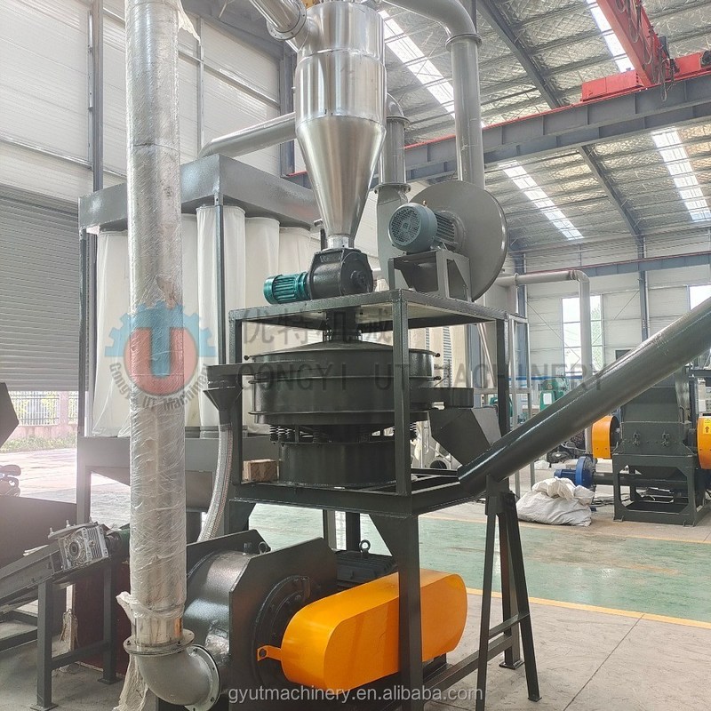 Aluminium Plastic Pulverizer Mill Pelletizing Granulating Line voor Medische Blister Packages