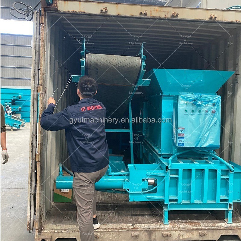 80-120 balen Hoog capaciteit Alfalfa Hooi Press Block Machine Bladeren Straw Compress Baler