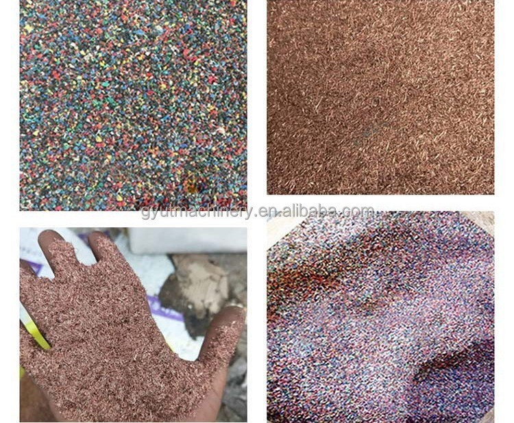 1200 kg Gewicht Koperkabel Recycling Scheidingsmachines Kabelschroot Granulator Scheidingsmachines