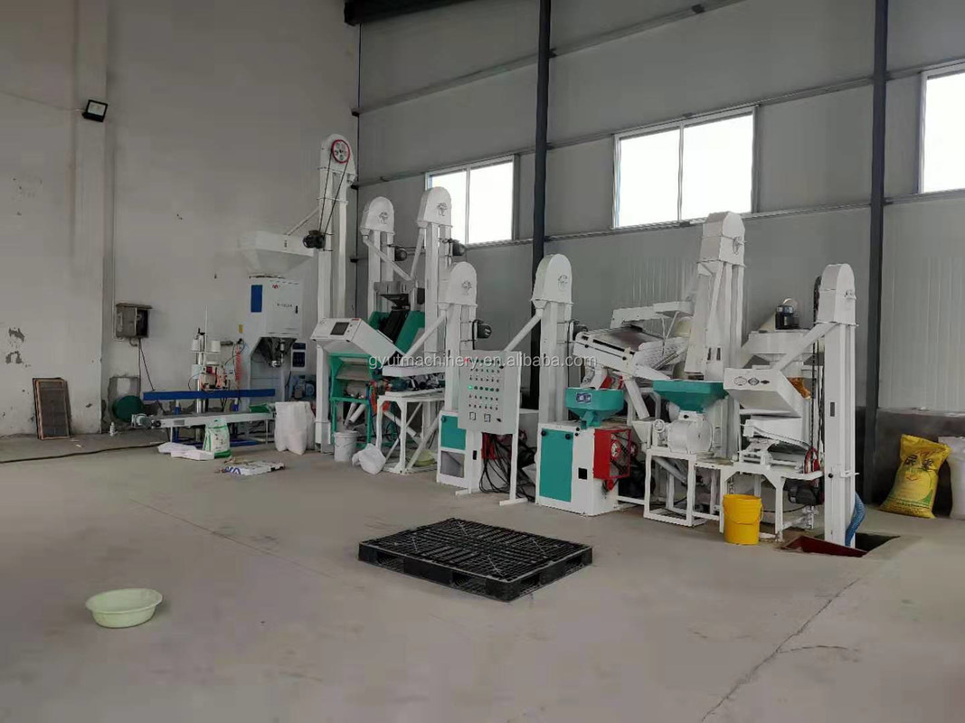 Rijstmolen met zonne-energie Voltage 380v 50hz