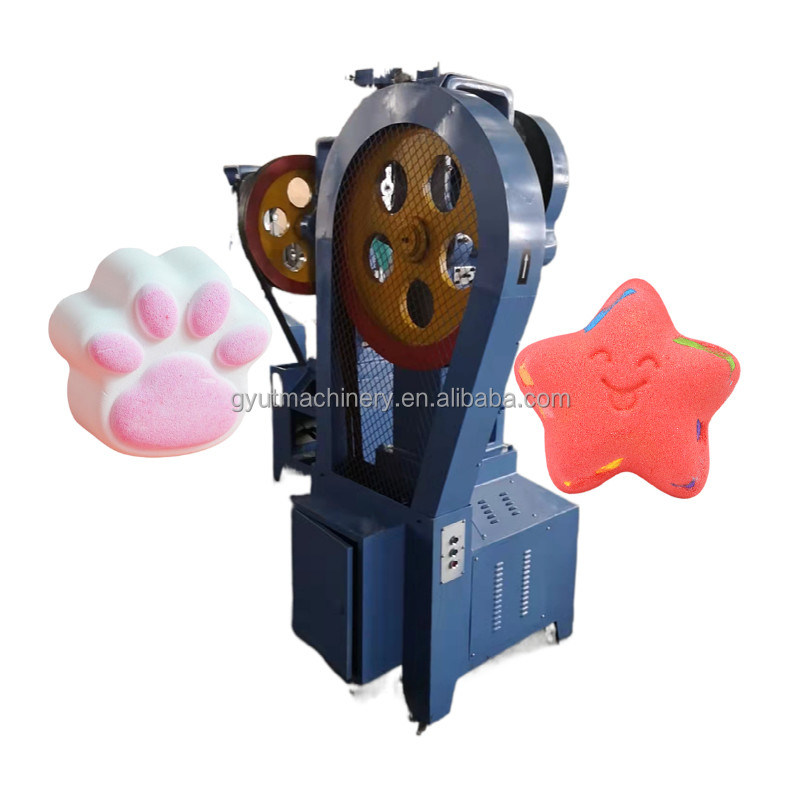 Bath Bomb Zoutcompressemachine voor het maken van Smoky Bubble Rainbow Kids Bath Bombs