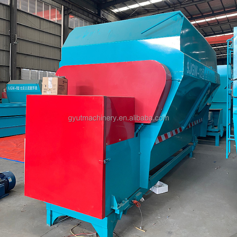 Alfalfa Hooi En Gras Straw Rotary Baler Shredder Straw Feed Hammer Mill Crusher Pak