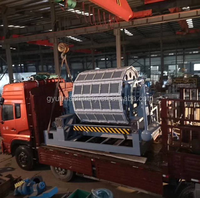 2.8m*1.7m*1.8m Afval karton wijn glas houder bak machine voor duurzame papierproducten