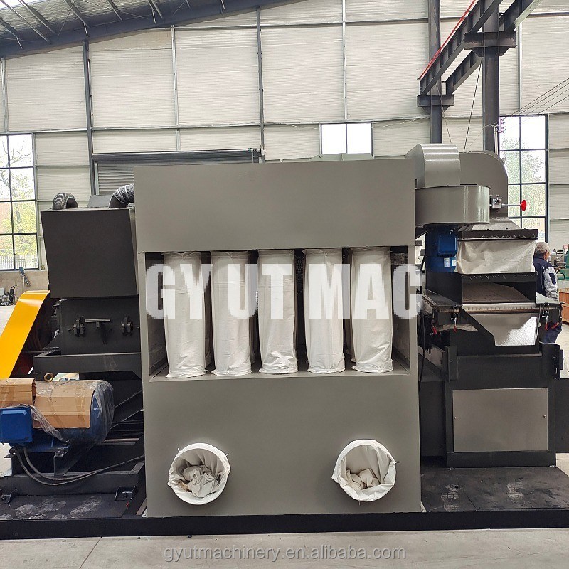 Schrootkabelverbreker Koperdraadgranulaator Separator Recycling Machine Line voor 2000L/H