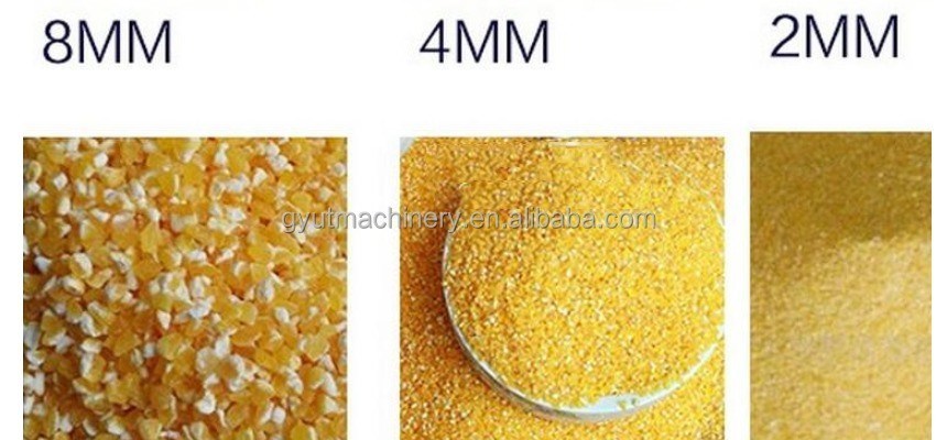 Duurzame kippenvoer Graan Maïscrusher Maïsmaling Machine voor stabiele prestaties